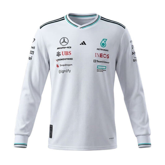 Mercedes AMG 2025 - White Longsleeve