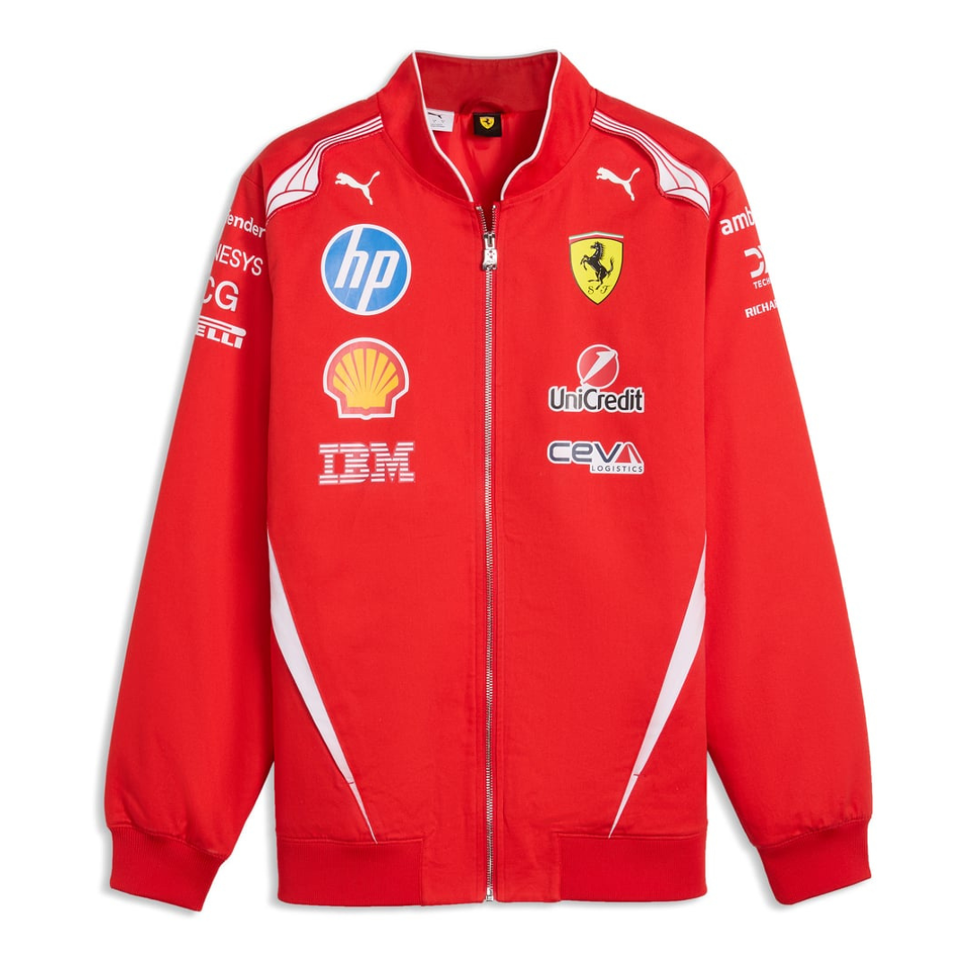 Scuderia Ferrari 2026 Team Racing Jacket - Red