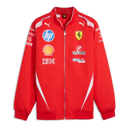 Scuderia Ferrari 2026 Team Racing Jacket - Red