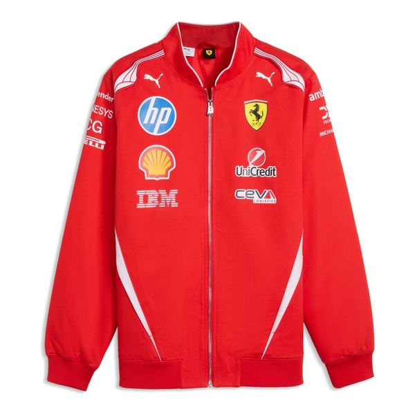 スクーデリア・フェラーリ 2026 チームレーシングジャケット - レッド