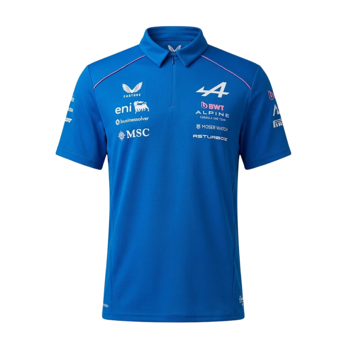 Alpine 2026 Team Polo - Light Blue