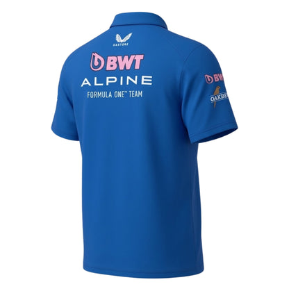 Alpine 2026 Team Polo - Light Blue