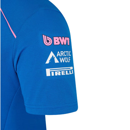 Alpine 2026 Team Polo - Light Blue