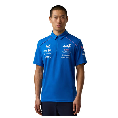 Alpine 2026 Team Polo - Light Blue