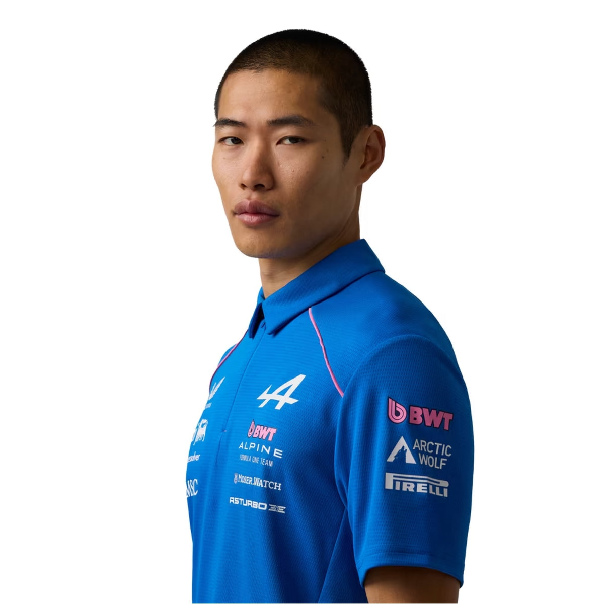 Alpine 2026 Team Polo - Light Blue