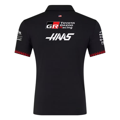 Haas 2026 Team Polo - Black