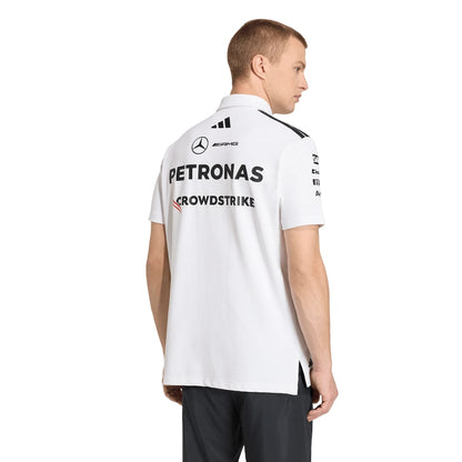 Mercedes AMG 2026 - White Adidas Polo